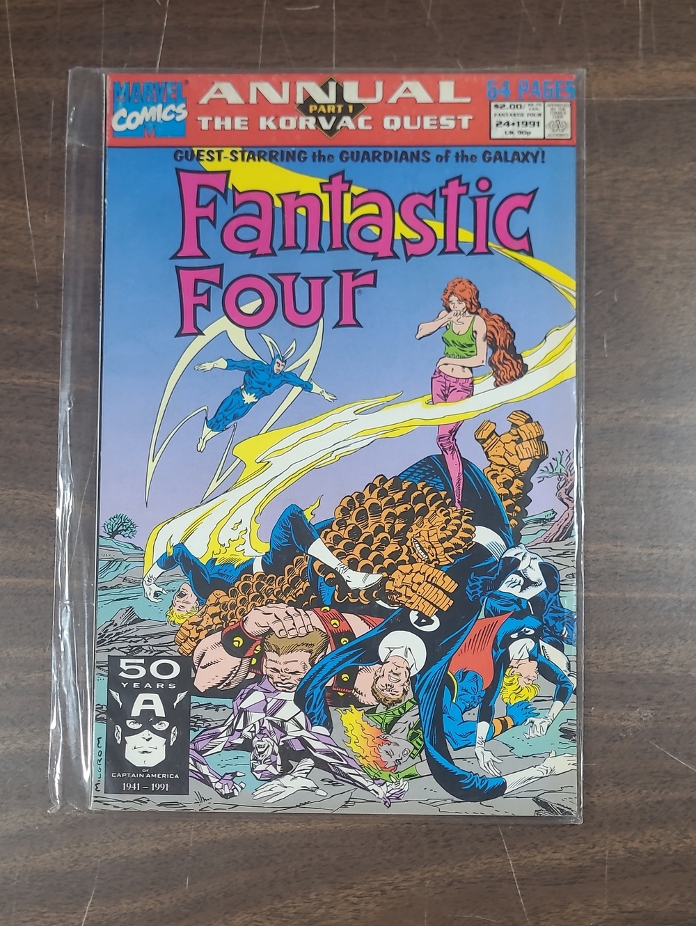Fantastic Four Annual Comic Book - #24 1991